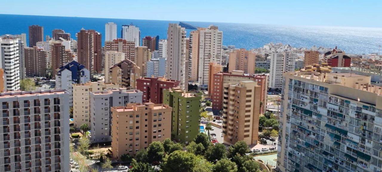 Apartmán Panoramic View Benidorm Exteriér fotografie