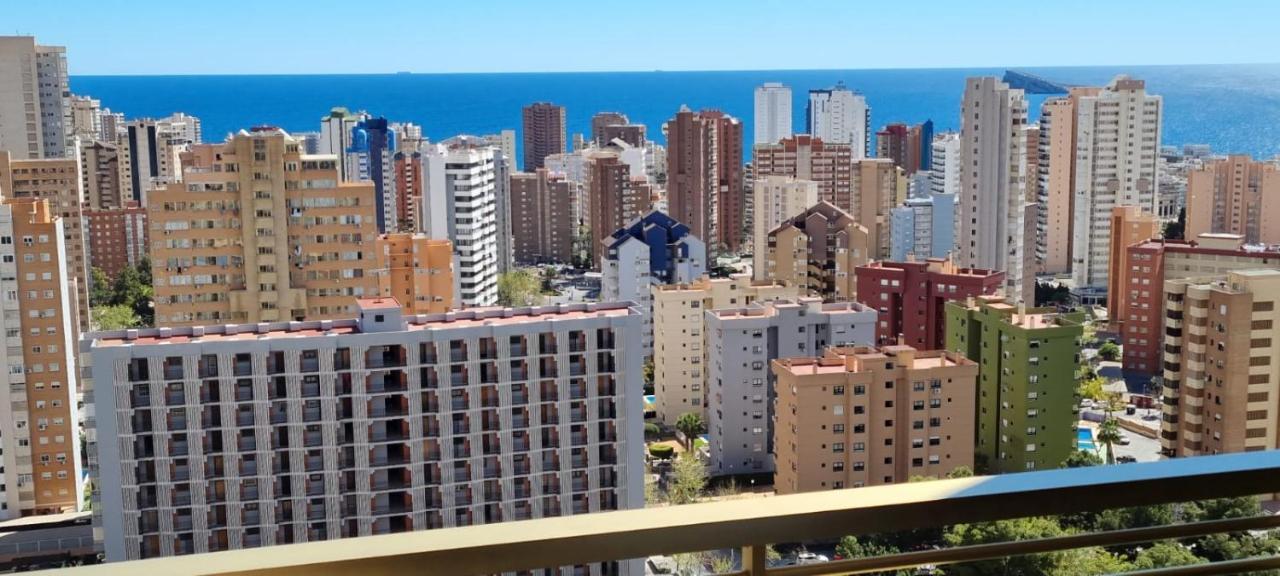 Apartmán Panoramic View Benidorm Exteriér fotografie