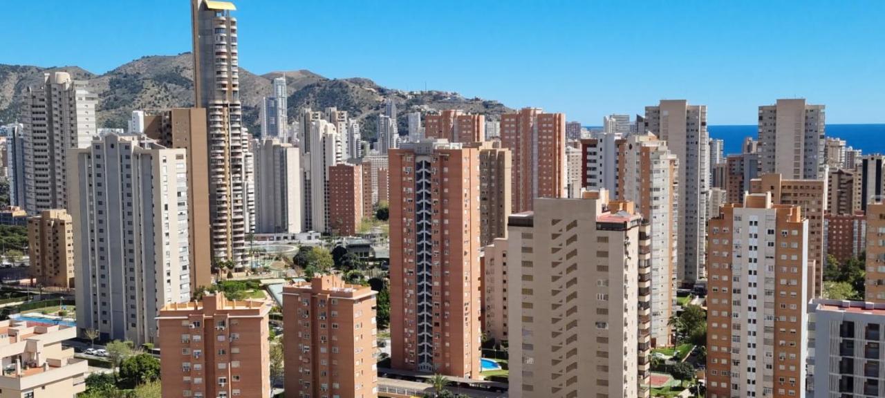 Apartmán Panoramic View Benidorm Exteriér fotografie